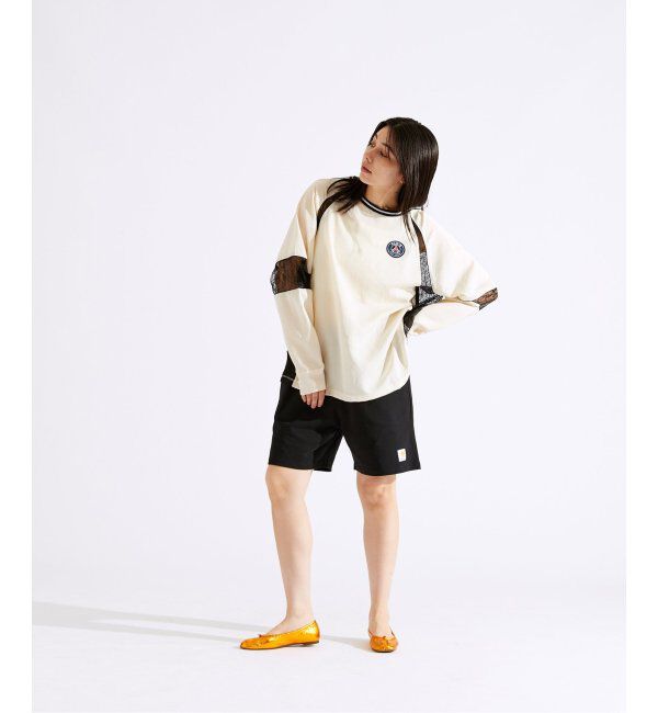 Paris Saint-Germain「【Paris Saint-Germain / パリ・サン＝ジェルマン】SATINxLACE GAME TOPS」|Tシャツ・カットソー|