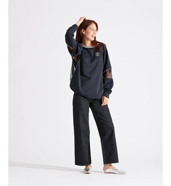 Paris Saint-Germain「【Paris Saint-Germain / パリ・サン＝ジェルマン】SATINxLACE GAME TOPS」|Tシャツ・カットソー|