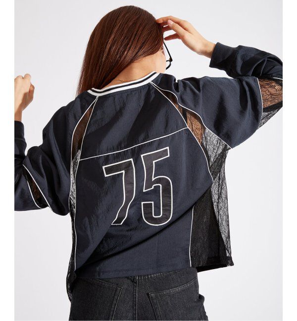 Paris Saint-Germain「【Paris Saint-Germain / パリ・サン＝ジェルマン】SATINxLACE GAME TOPS」|Tシャツ・カットソー|