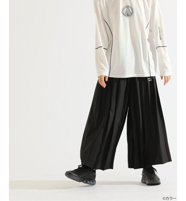 Paris Saint-Germain「【EVA*PSG】  JP  WIDE-LEG PLEATED PANTS」|その他|ブラック