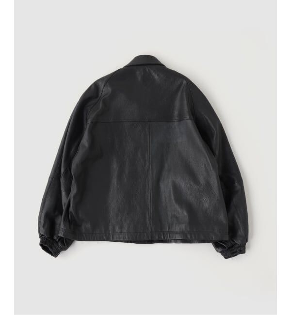 PULP「refomed / リフォメッド&times;CCU / シーシーユー LEATHER FORMAN JACKET」|ライダースジャケット|