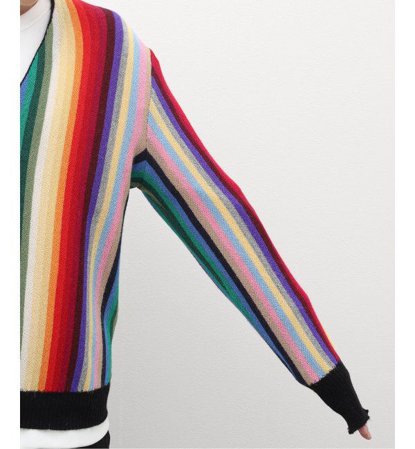 JOURNAL STANDARD「【FANNI LEMMERMAYER/ファニ レママイヤー】マルチストライプカーディガン」|カーディガン|