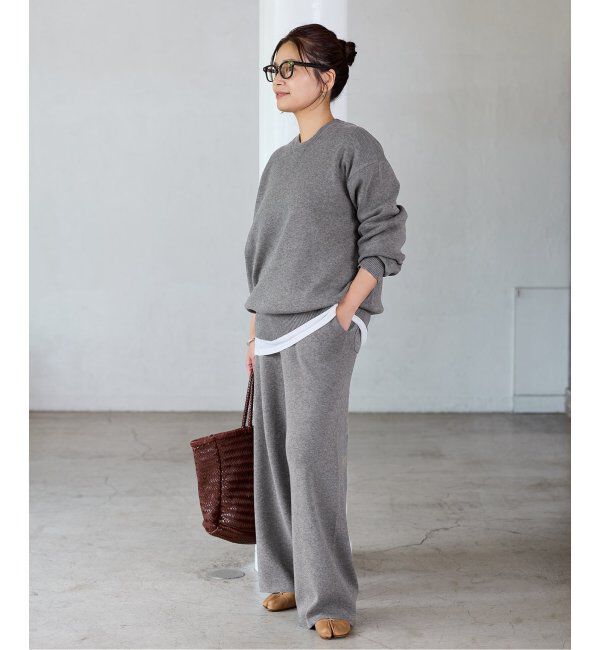 JOURNAL STANDARD「《WEB限定追加2》ウォッシャブルTEXBRIDクループルオーバー」|ニット・セーター|