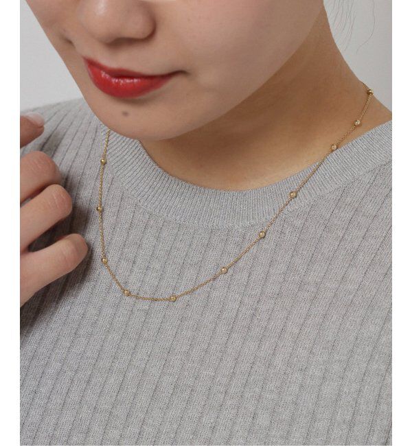 JOURNAL STANDARD relume「《追加》RELUME ボールホソネックレス」|ネックレス|ゴールド