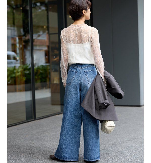 JOURNAL STANDARD relume「ラッセルストレッチレースハイネック」|Tシャツ・カットソー|