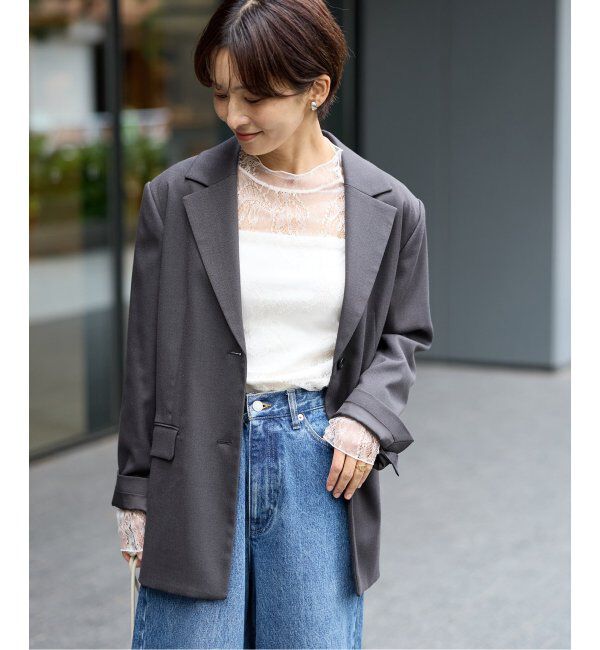 JOURNAL STANDARD relume「ラッセルストレッチレースハイネック」|Tシャツ・カットソー|