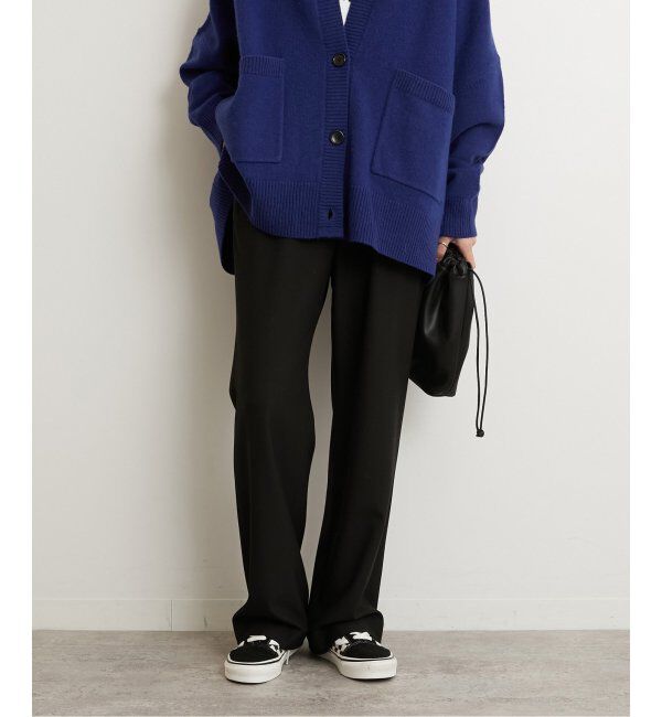 JOURNAL STANDARD relume「《追加3》サーモサキソニー裏起毛パンツ」|スラックス|ブラック