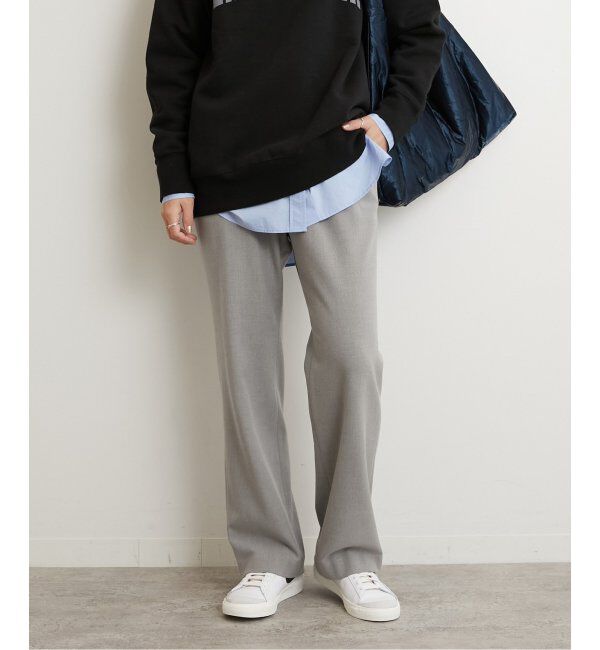 JOURNAL STANDARD relume「《追加3》サーモサキソニー裏起毛パンツ」|スラックス|グレーA