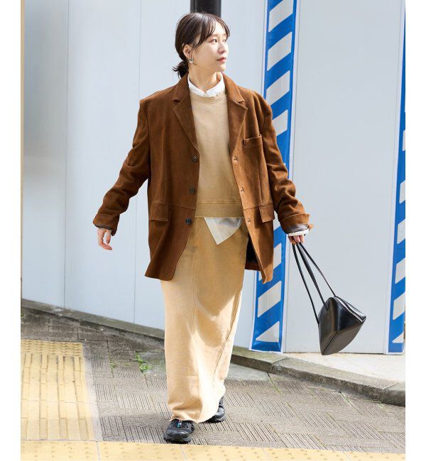 JOURNAL STANDARD「ピグメントスウェットクラッシュスカート」|スカート|