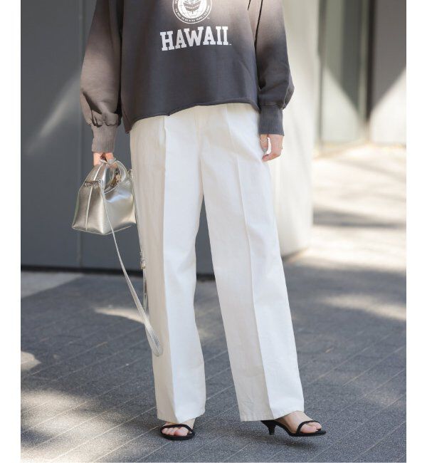 JOURNAL STANDARD relume「コットンツイルセンタープレスパンツ」|スラックス|