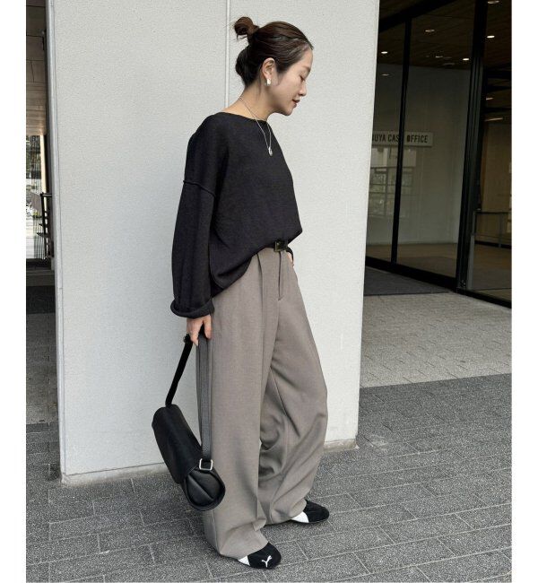 JOURNAL STANDARD「《追加2》ウールライクストレッチスラックスパンツ」|スラックス|