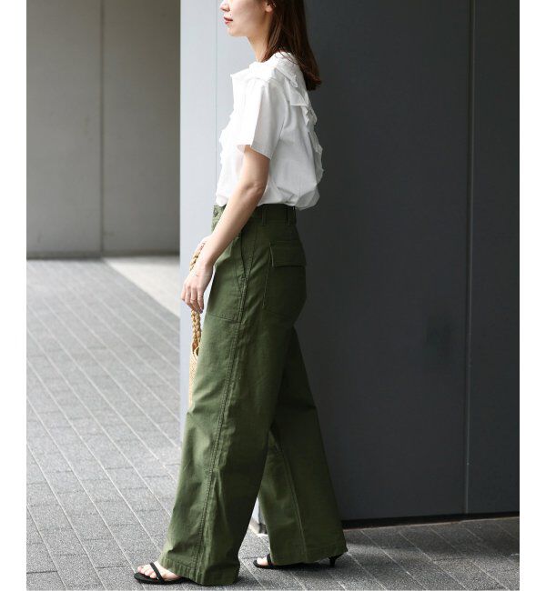 JOURNAL STANDARD relume「《追加》アシンメトリーフリルTEE」|Tシャツ・カットソー|