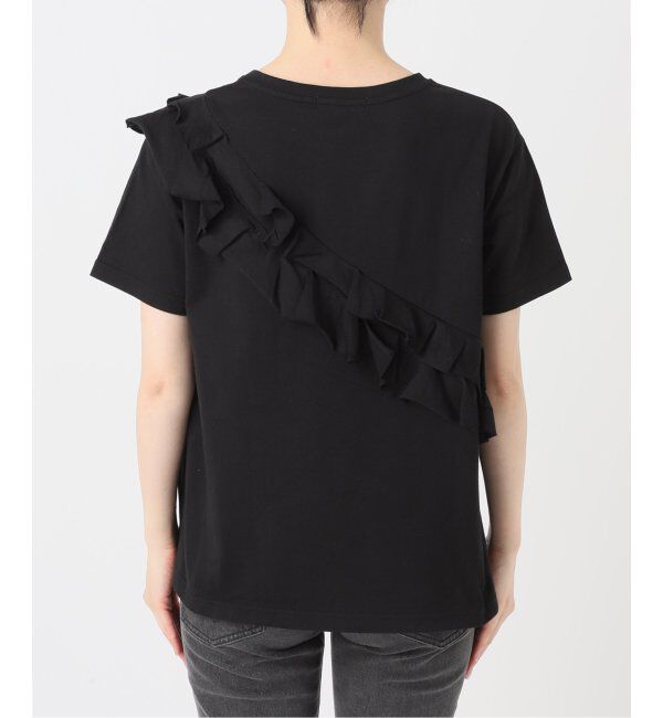 JOURNAL STANDARD relume「《追加》アシンメトリーフリルTEE」|Tシャツ・カットソー|