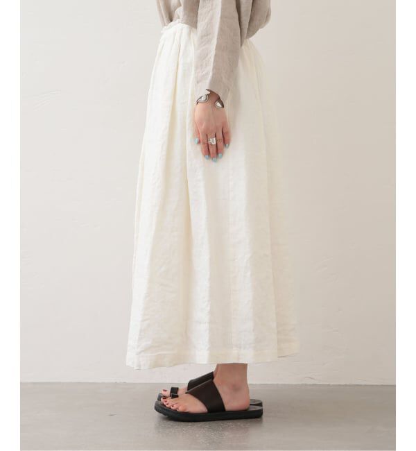 journal standard luxe「ベルギーリネンスカート」|スカート|