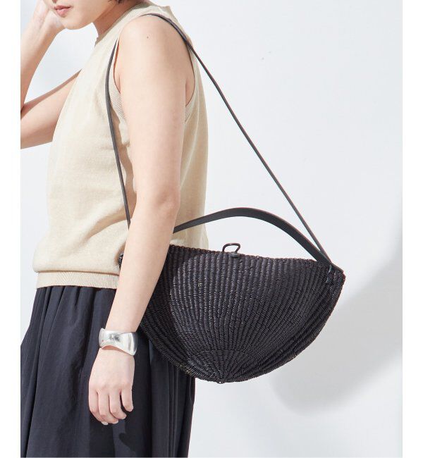 journal standard L'essage「《別注》【INES BRESSAND】SP MEDIUM WALNUTS(M)：ショルダーバッグ」|ショルダー・メッセンジャー|