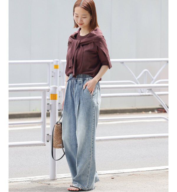 JOURNAL STANDARD relume「《追加》C/Rデニムワイドイージー」|デニム|