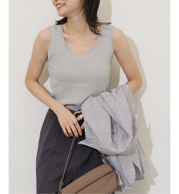 JOURNAL STANDARD「《追加2》Uネックニットタンク」|タンクトップ|