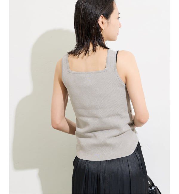 JOURNAL STANDARD「《追加2》スクエアネックニットタンク」|タンクトップ|
