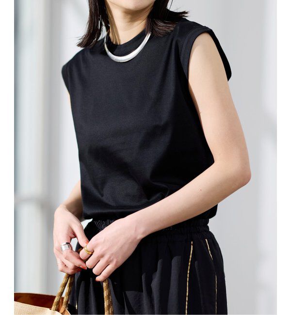 JOURNAL STANDARD「《追加》汗ジミ防止ナノシアスリーブレス」|Tシャツ・カットソー|ブラック