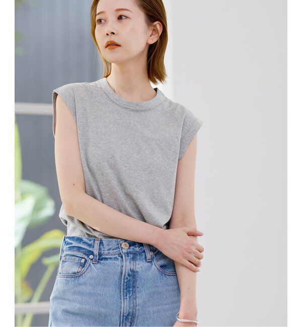 JOURNAL STANDARD「《追加》汗ジミ防止ナノシアスリーブレス」|Tシャツ・カットソー|グレーA