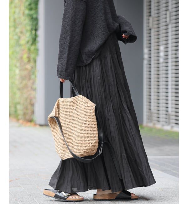 JOURNAL STANDARD relume「《予約》［26SS新作］コットンボイルクリンクルマーメイドスカート」|スカート|