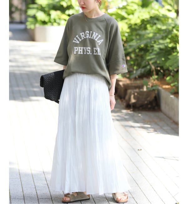 JOURNAL STANDARD relume「《予約》［26SS新作］コットンボイルクリンクルマーメイドスカート」|スカート|