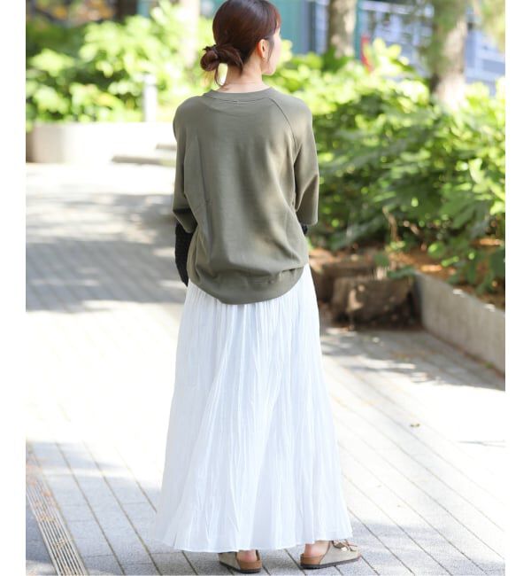 JOURNAL STANDARD relume「《予約》［26SS新作］コットンボイルクリンクルマーメイドスカート」|スカート|