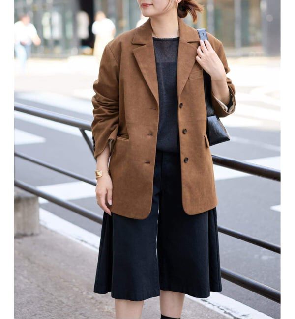 JOURNAL STANDARD「《追加予約》フェイクスエードジャケット」|ライダースジャケット|