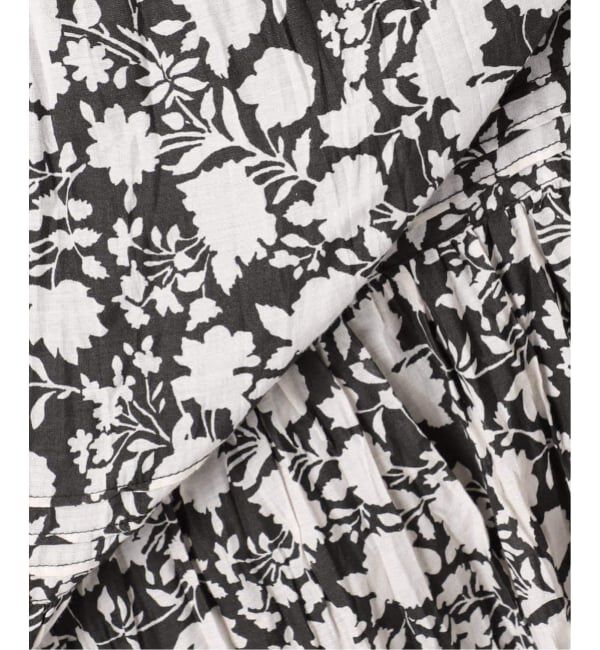 JOURNAL STANDARD relume「《WEB限定追加予約 / 新色》コットンボイルクリンクルティアードスカート（柄）」|スカート|