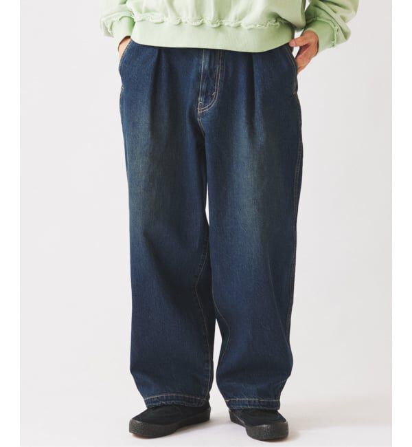 JOURNAL STANDARD relume「《予約》スモーキーデニム 11oz オーバーパンツ」|デニム|