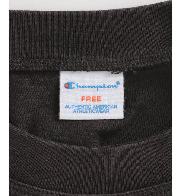 JOURNAL STANDARD relume「《予約》別注【Champion/チャンピオン】16s/1 Jersey L/S Bleach Wash：カットソー」|Tシャツ・カットソー|