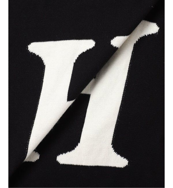 Spick and Span「ロゴジャガード フレンチスリーブニット」|ニット・セーター|