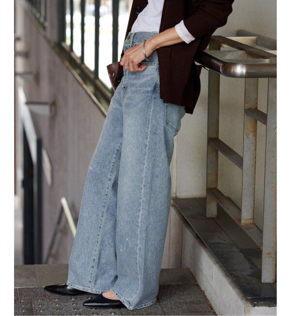 FRAMeWORK「≪追加・ベストセラー≫デニムストレートパンツ3」|デニム|