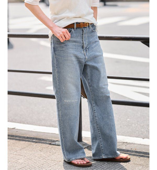 FRAMeWORK「≪追加・ベストセラー≫デニムストレートパンツ3」|デニム|ブルー