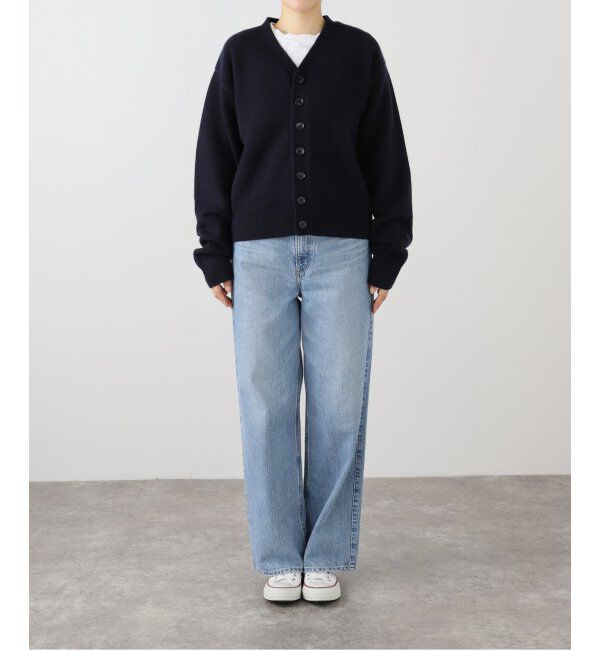 FRAMeWORK「EXTREME CASHMERE X/エクストリームカシミヤ CLOVER Vネックカーデ」|カーディガン|