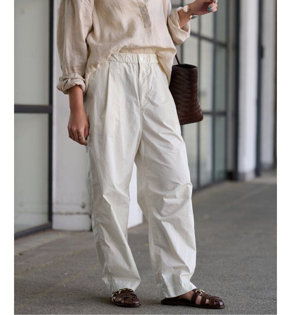 FRAMeWORK「コットンイージータックバレルパンツ」|その他|