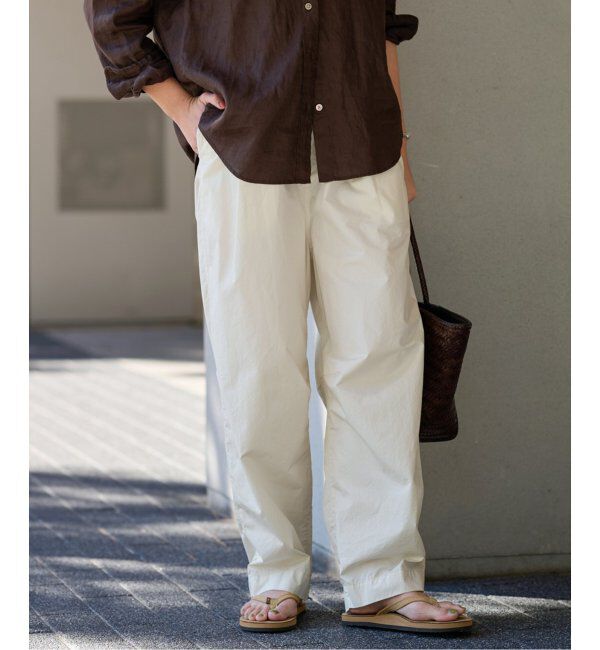 FRAMeWORK「コットンイージータックバレルパンツ」|その他|