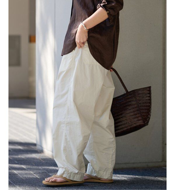 FRAMeWORK「コットンイージータックバレルパンツ」|その他|