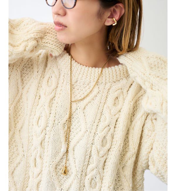 FRAMeWORK「HARPIE バロックパールネックレス」|ネックレス|ゴールド