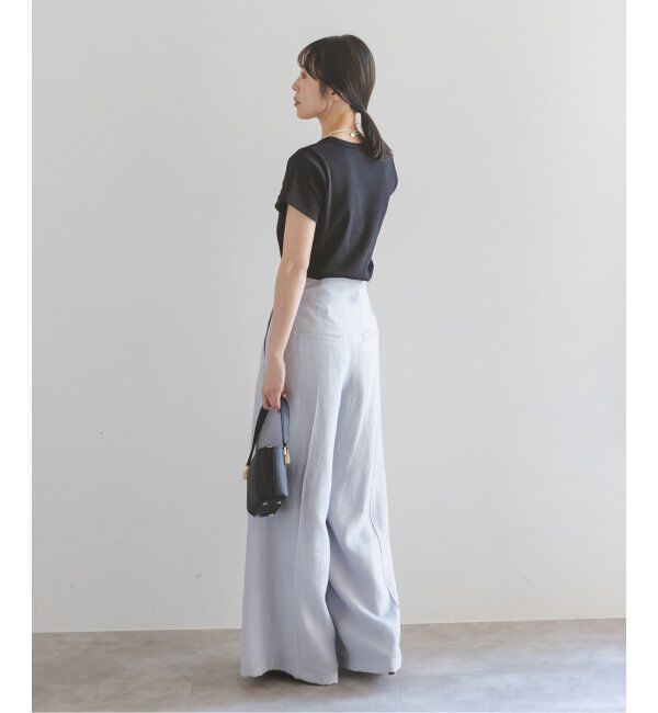 NOBLE「《追加》スビンコットンスムースコンパクトTシャツ」|Tシャツ・カットソー|