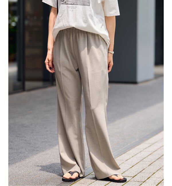 FRAMeWORK「≪追加・洗濯機洗い可能≫ウォッシャブルイージースラックス 2」|スラックス|