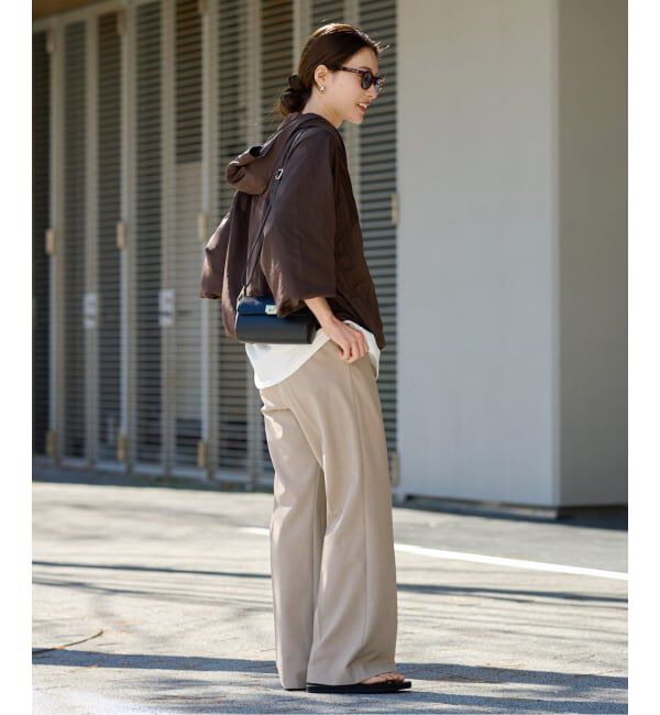 FRAMeWORK「≪追加・洗濯機洗い可能≫ウォッシャブルイージースラックス 2」|スラックス|