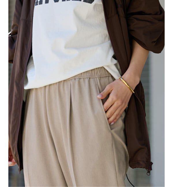 FRAMeWORK「≪追加・洗濯機洗い可能≫ウォッシャブルイージースラックス 2」|スラックス|