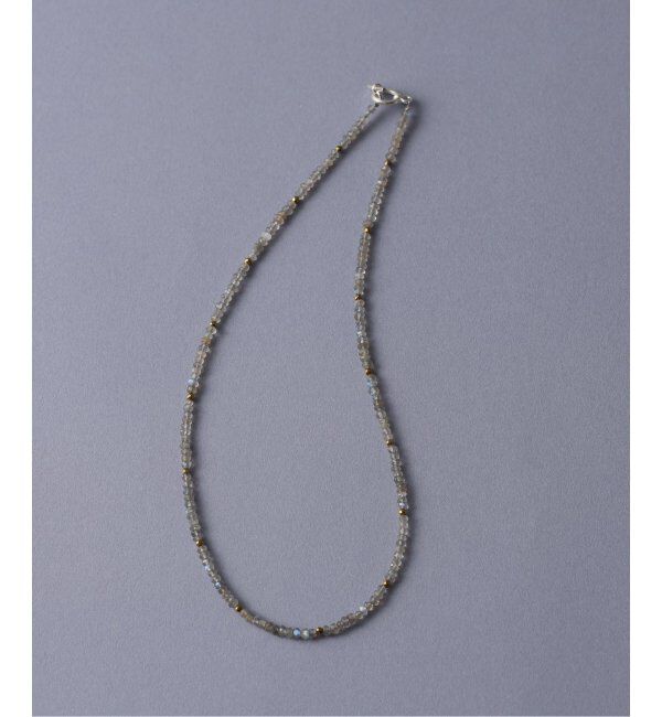 Spick and Span「【SAMH by LILAS】ラブラドライトネックレス SV」|ネックレス|シルバー