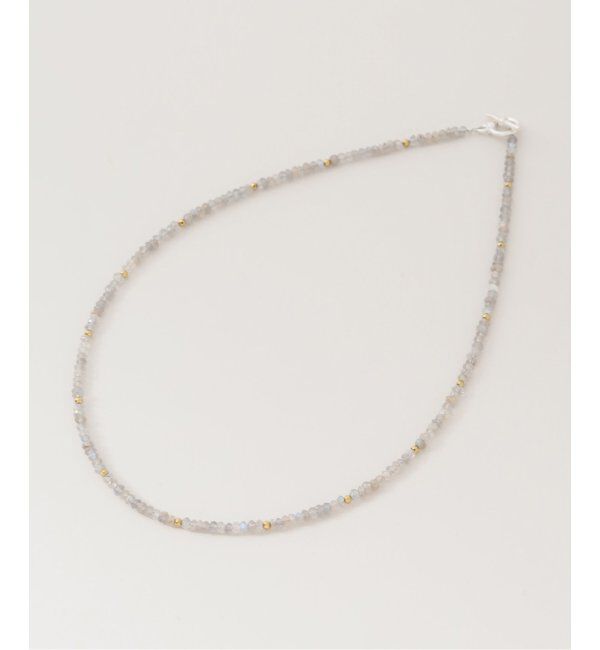 Spick and Span「【SAMH by LILAS】ラブラドライトネックレス SV」|ネックレス|