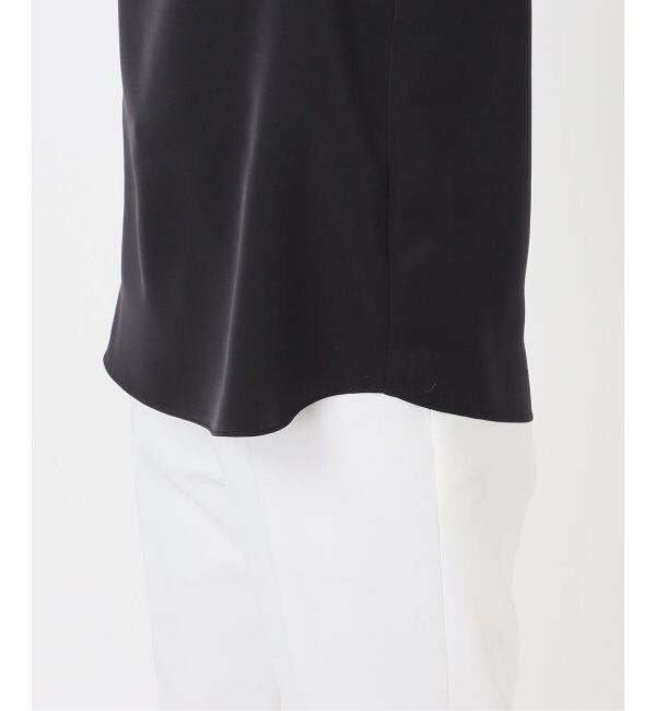 NOBLE「プレーンサテン2WAYキャミ」|キャミソール|