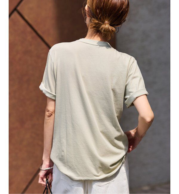 FRAMeWORK「ATON/エイトン FRESCA SINGLE JERSEY STANDARD Tシャツ」|Tシャツ・カットソー|
