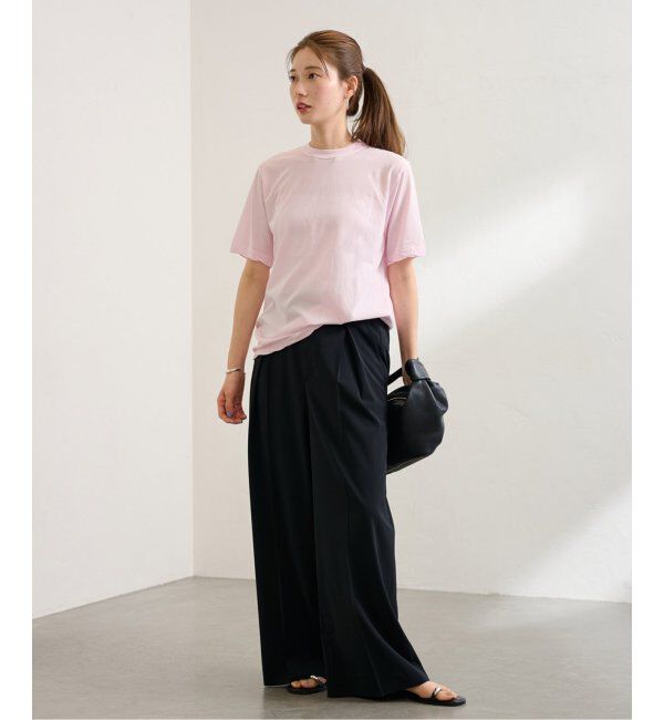 FRAMeWORK「ATON/エイトン FRESCA SINGLE JERSEY STANDARD Tシャツ」|Tシャツ・カットソー|