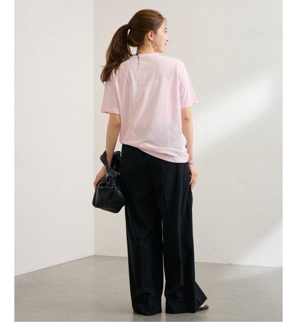 FRAMeWORK「ATON/エイトン FRESCA SINGLE JERSEY STANDARD Tシャツ」|Tシャツ・カットソー|