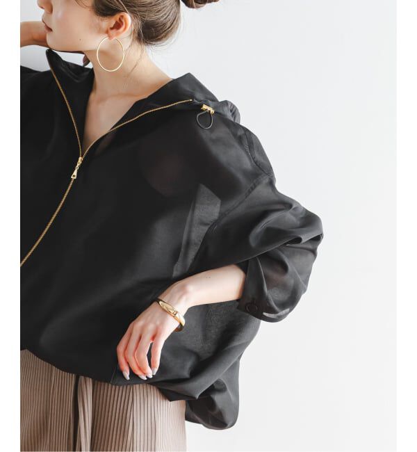 NOBLE「《WEB限定追加予約2》ミルキーシアーボリュームブルゾン」|その他|